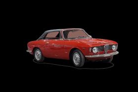 Alfa Romeo Giulia sprint GTC 1600 de 1965-vue de biais capotée.jpg